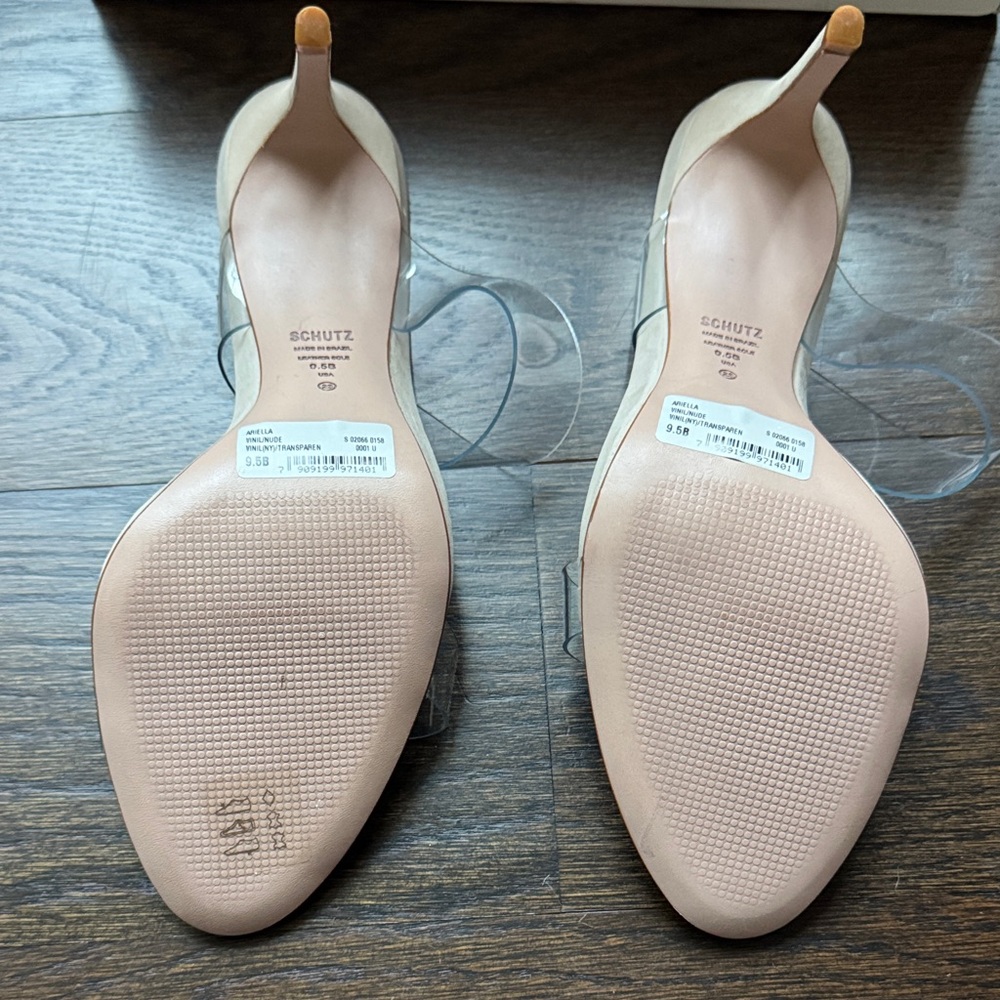 SCHUTZ Transparent and Beige Heels - Picture 3 of 3
